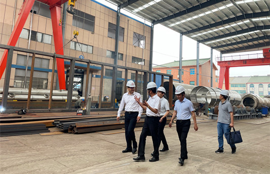 先锋时刻|天宁区区长张凯奇到我司参观调研